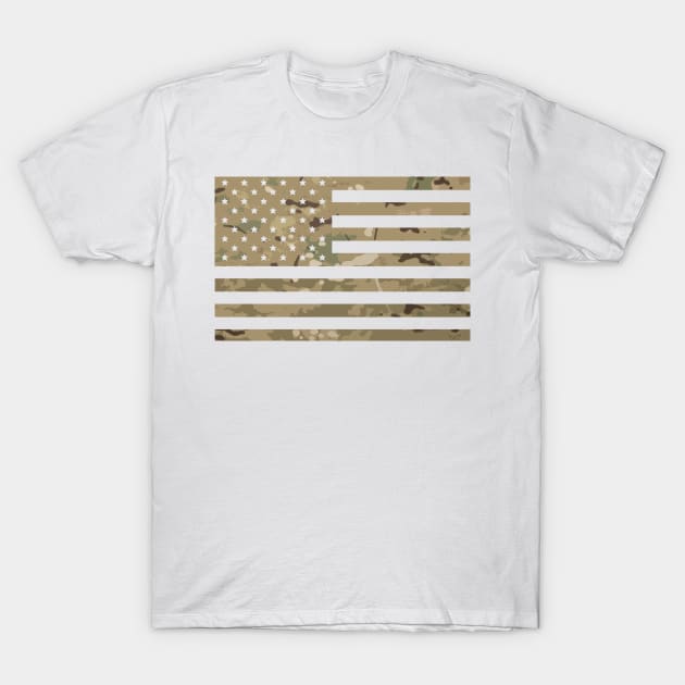 US Multicam T-Shirt by Toby Wilkinson